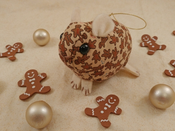 Gingerbread Guinea Pig Ornament