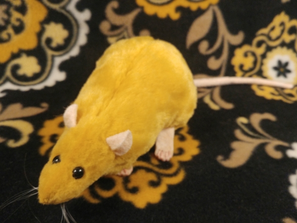Gold Rat Plushie