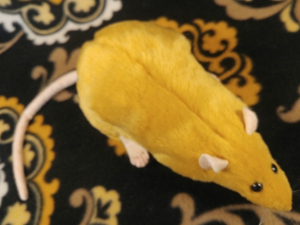 Gold Rat Plushie