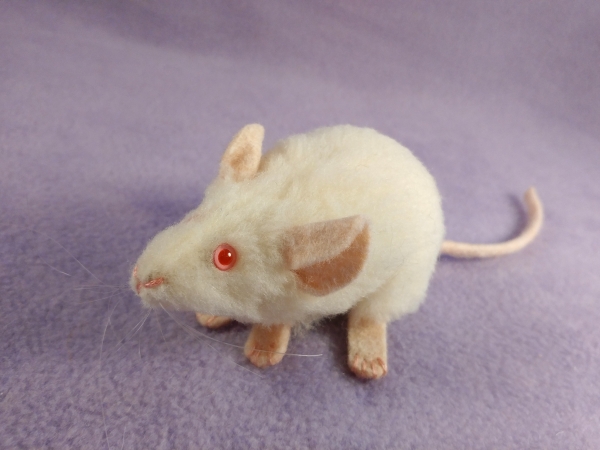 Ivory Mouse Plushie