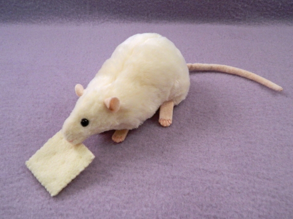Ivory Rat Plushie