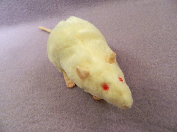 Ivory Rat Plushie