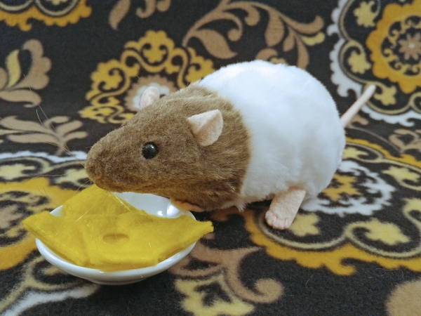 Light Brown Bareback Rat Plushie