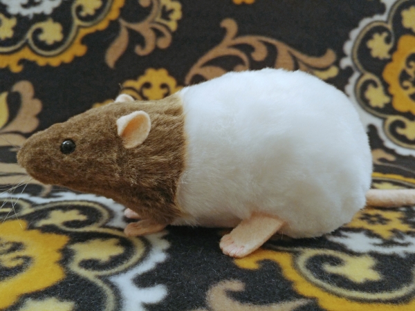 Light Brown Bareback Rat Plushie\