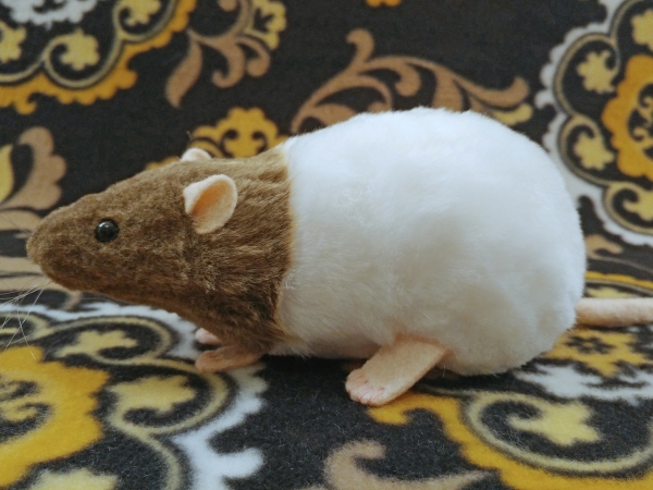 Light Brown Bareback Rat Plushie\