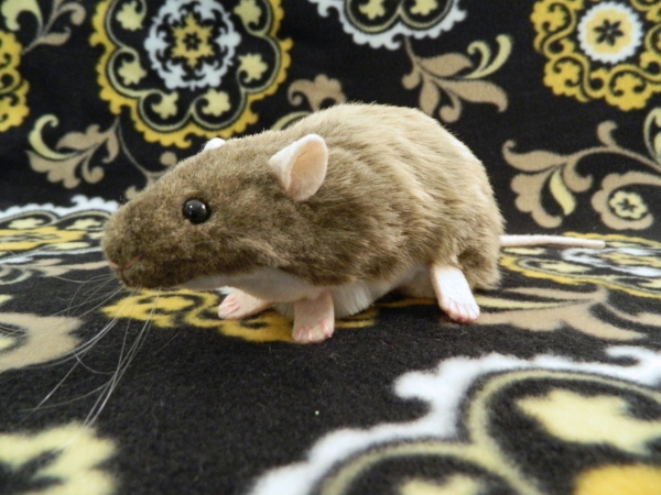 Light Brown Berkshire Rat Plushie