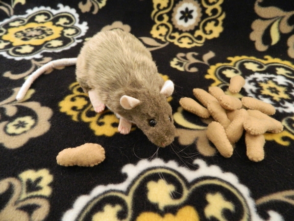 Light Brown Berkshire Rat Plushie