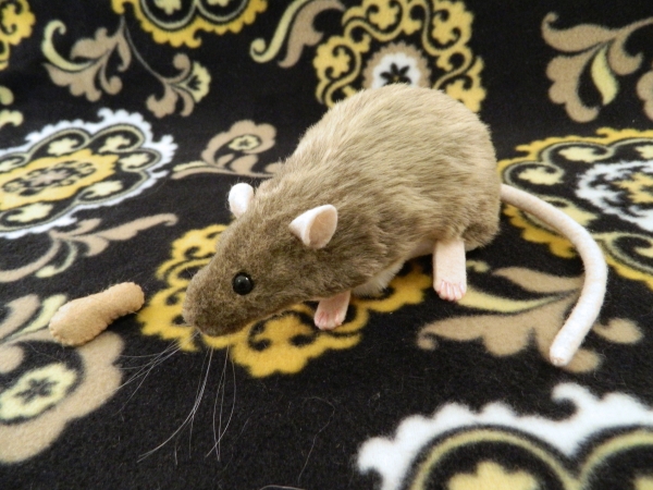 Light Brown Berkshire Rat Plushie