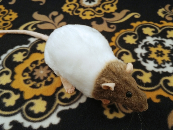 Light Brown Capped Rat Plushie