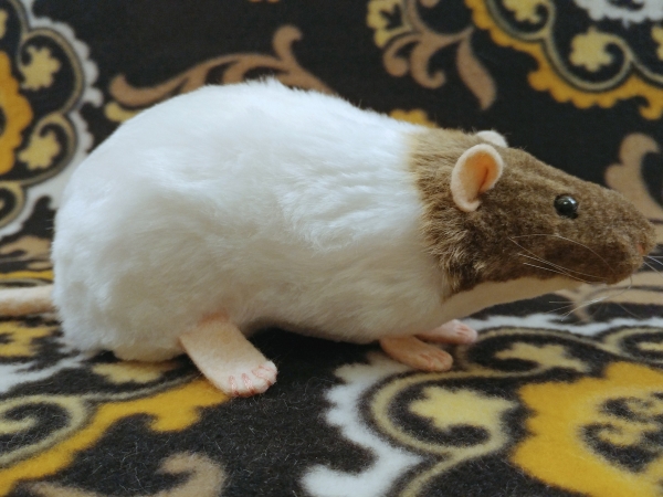 Light Brown Capped Rat Plushie