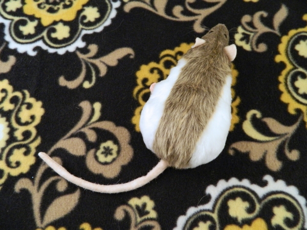 Light Brown Hooded Rat Plushie