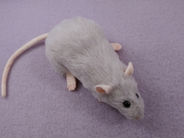 Light Grey Rat Plushie