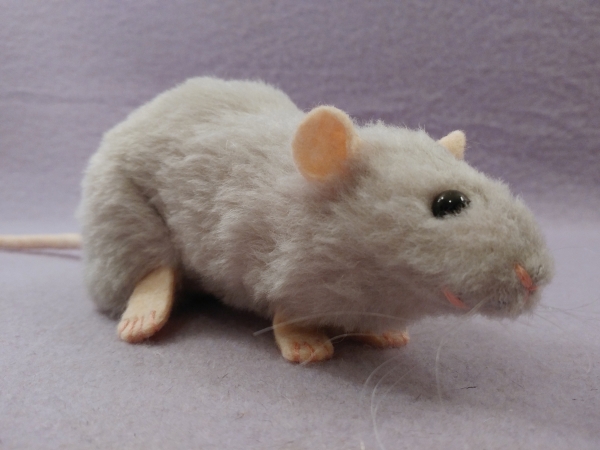 Light Grey Rat Plushie