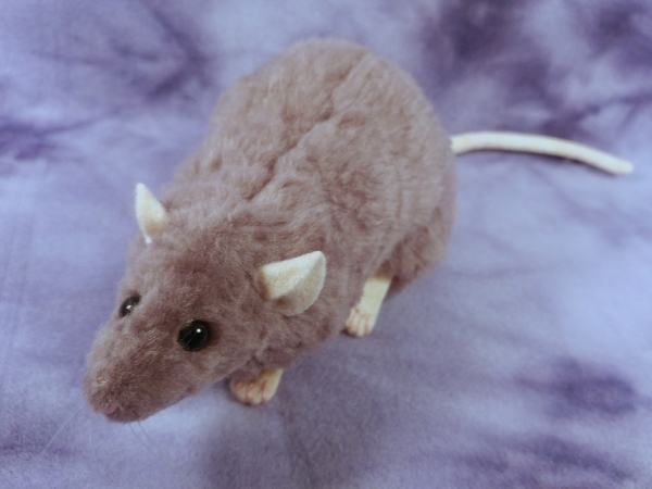 Light Purple Rat Plushie
