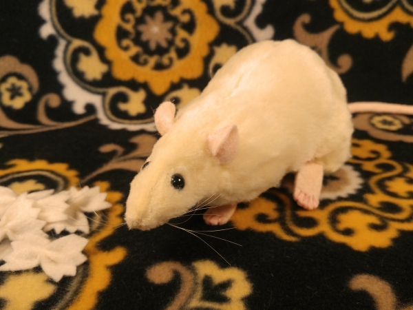 Little Yellow Rat Plushie