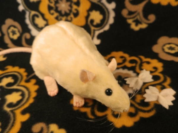 Little Yellow Rat Plushie