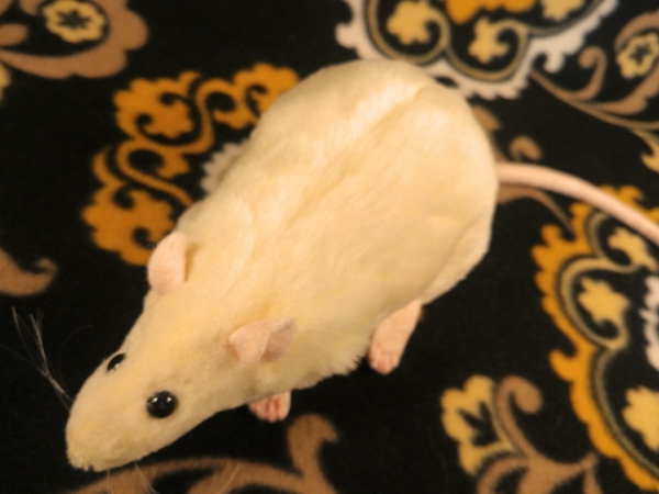 Little Yellow Rat Plushie