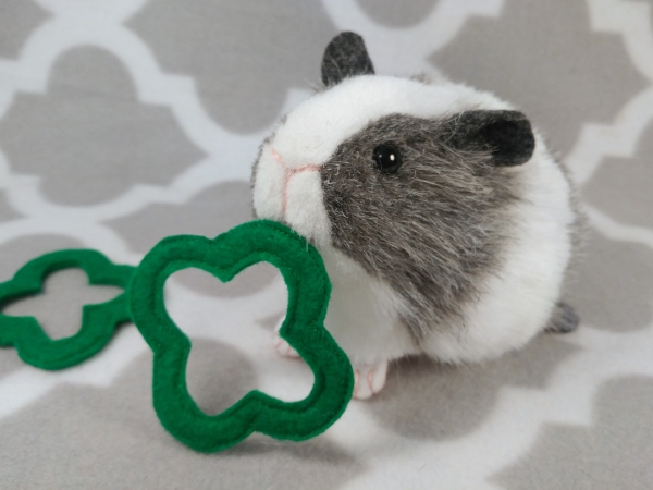 Little Agouti Grey Dutch Guinea Pig Plushie