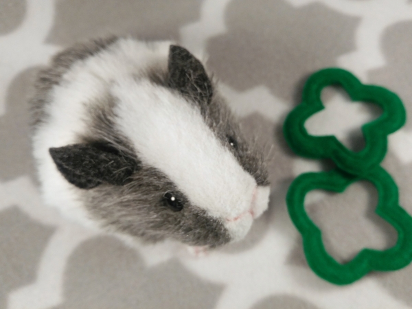 Little Agouti Grey Dutch Guinea Pig Plushie