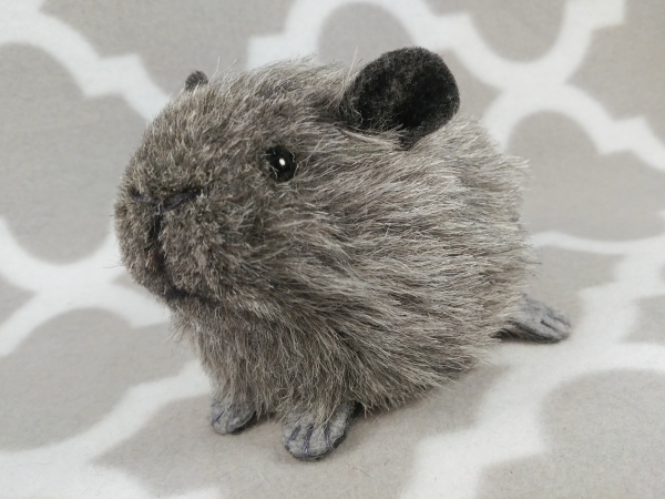 Little Agouti Grey Guinea Pig Plushie