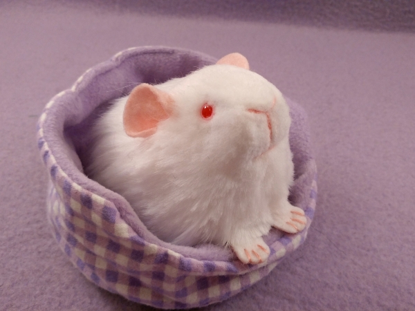 Little White Guinea Pig Plushie