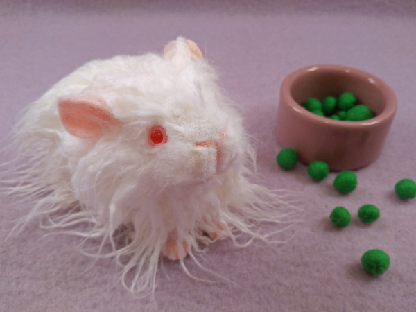 Little White Texel Guinea Pig Plushie