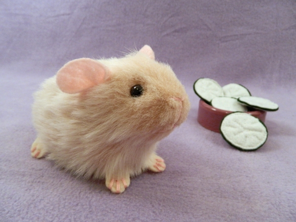 Little Beige Guinea Pig Plushie