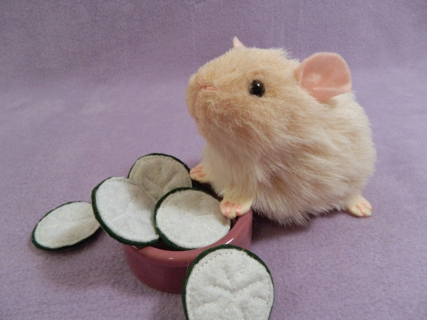 Little Beige Guinea Pig Plushie