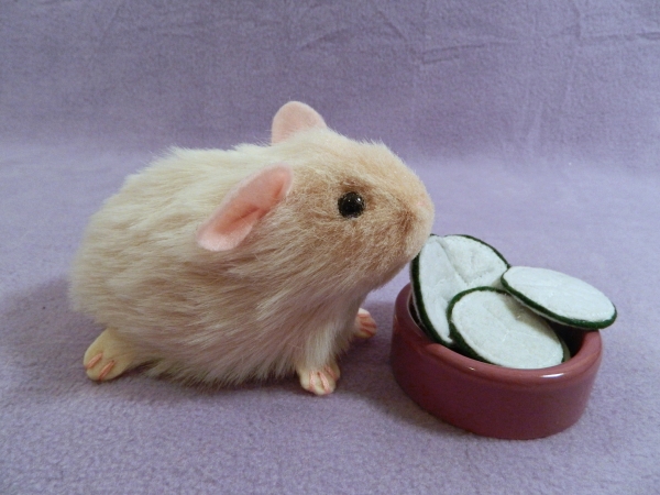 Little Beige Guinea Pig Plushie