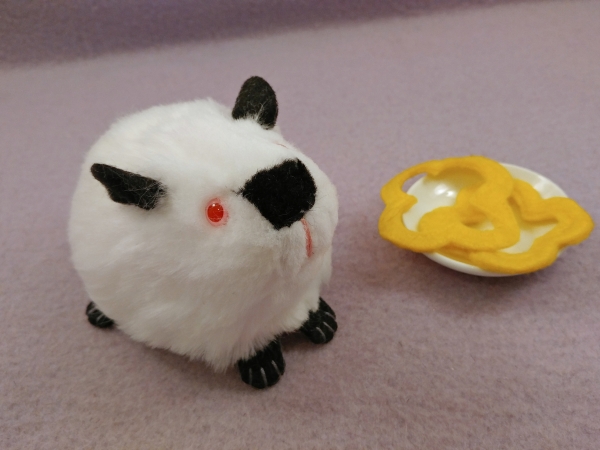 Little Black Himalayan Guinea Pig Plushie
