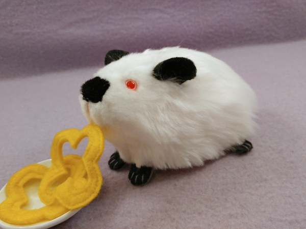 Little Black Himalayan Guinea Pig Plushie