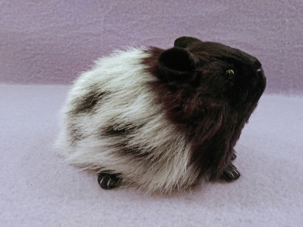 Little Black Roan Guinea Pig Plushie