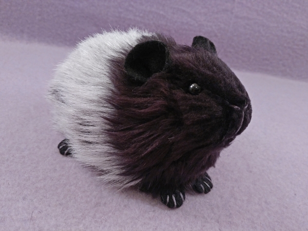 Little Black Roan Guinea Pig Plushie