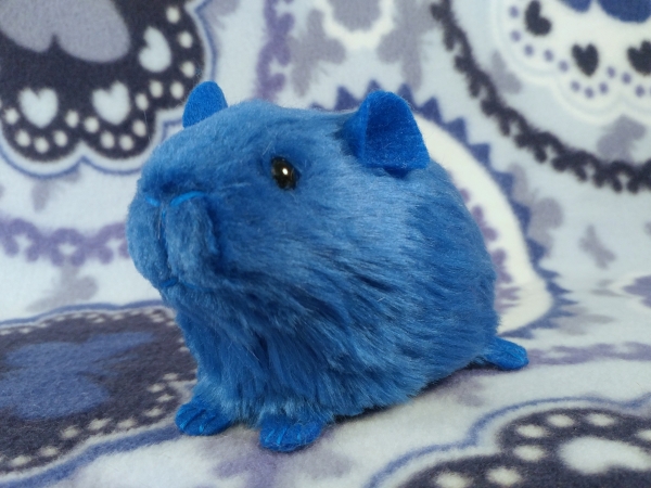 Little Blue Guinea Pig Plushie