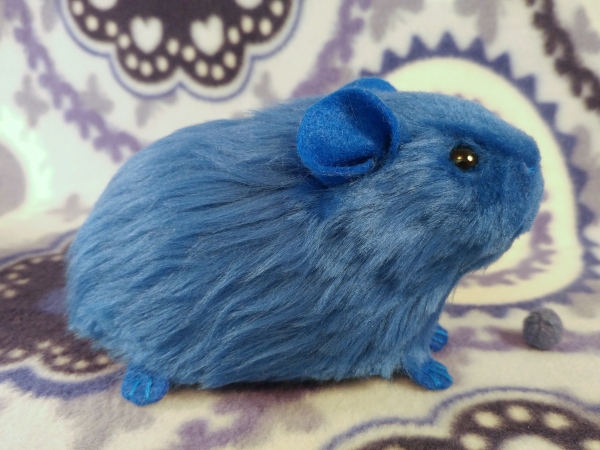 Little Blue Guinea Pig Plushie