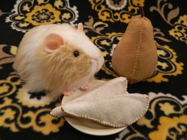 Little Buff Dutch Guinea Pig Plushie