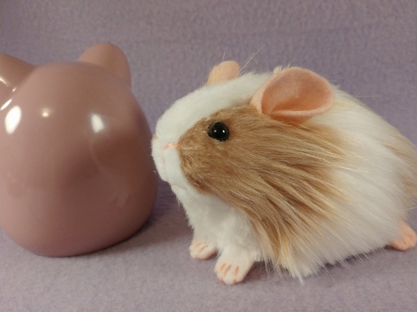 Little Frosted Pink Dutch Guinea Pig Plushie