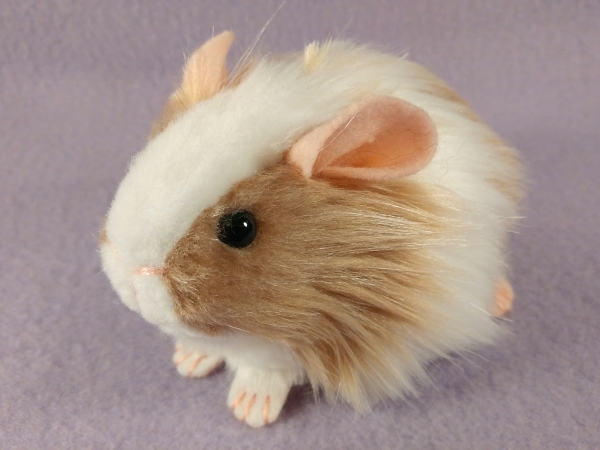 Little Frosted Pink Dutch Guinea Pig Plushie