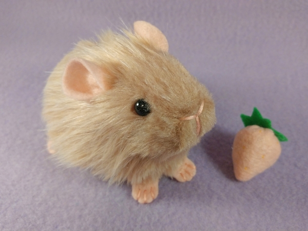 Little Frosted Pink Guinea Pig Plushie