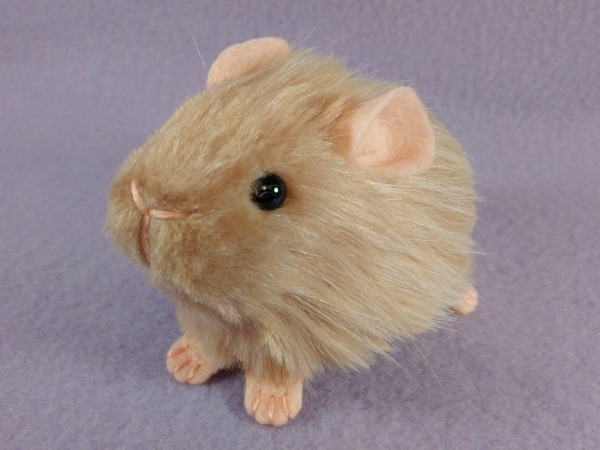 Little Frosted Pink Guinea Pig Plushie