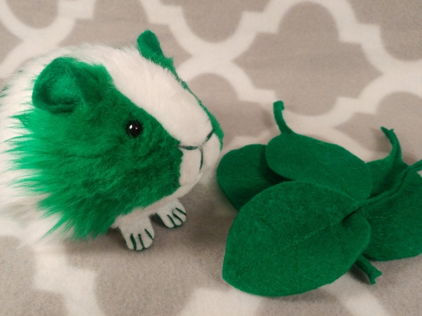 Little Green Dutch Guinea Pig Plushie