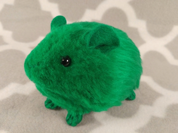 Little Green Guinea Pig Plushie