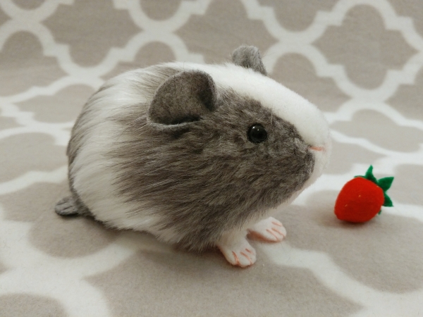 Little Grey Dutch Guinea Pig Plushie