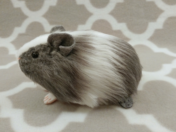 Little Grey Dutch Guinea Pig Plushie