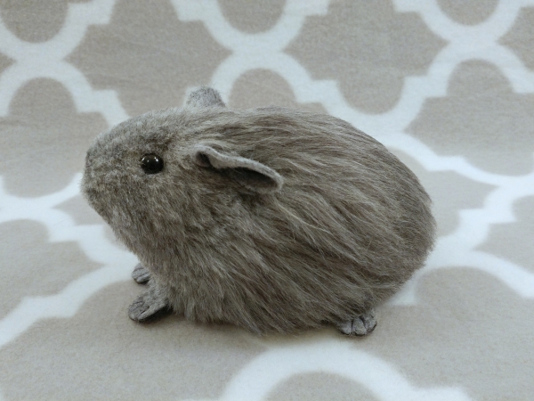 Little Grey Guinea Pig Plushie