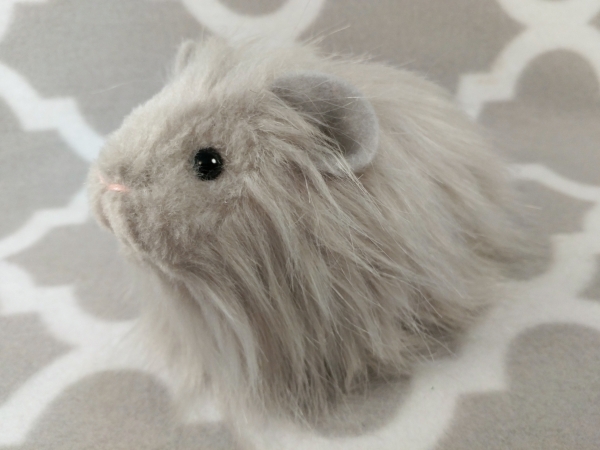 Little Grey Longhaired Guinea Pig Plushie