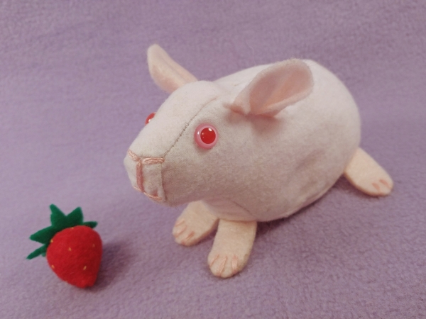 Little Hairless Guinea Pig Plushie
