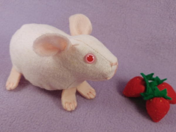 Little Hairless Guinea Pig Plushie