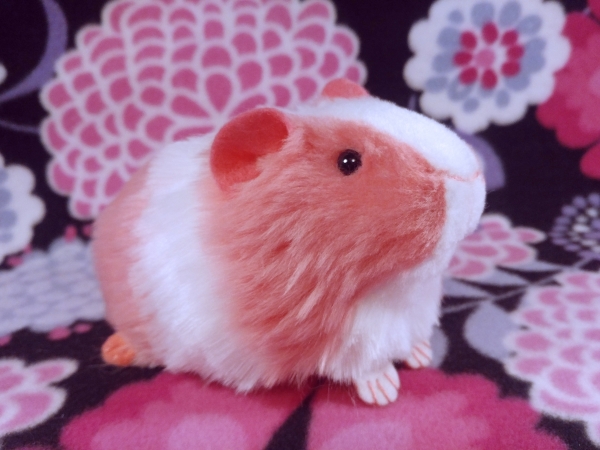 Little Hot Pink Dutch Guinea Pig Plushie