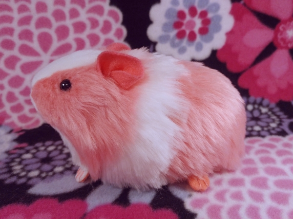 Little Hot Pink Dutch Guinea Pig Plushie
